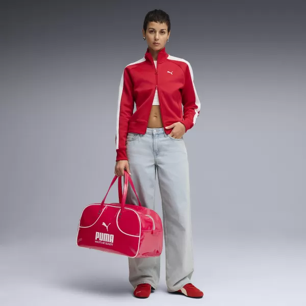  Panoul pentru doamne PUMA T7 ALWAYS ON SHORT TRACK JACKET 62979611 PENTRU TOT TIMPUL ROȘU 