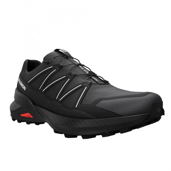  Pantofi pentru bărbați SALOMON SPEEDCROSS PEAK NEGRU/NEGRU/GRI GLACIAR 