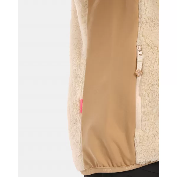  Hanorac fleece pentru fetiță KILPI NORKA-JG ZJ0207KI BEJ 