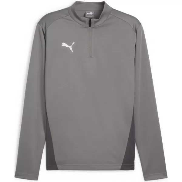  Cămaşă PUMA TEAMGOAL TRAINING 1/4 ZIP TO 658629_13 FONTĂ/ALB/GRI DE UMBRĂ 