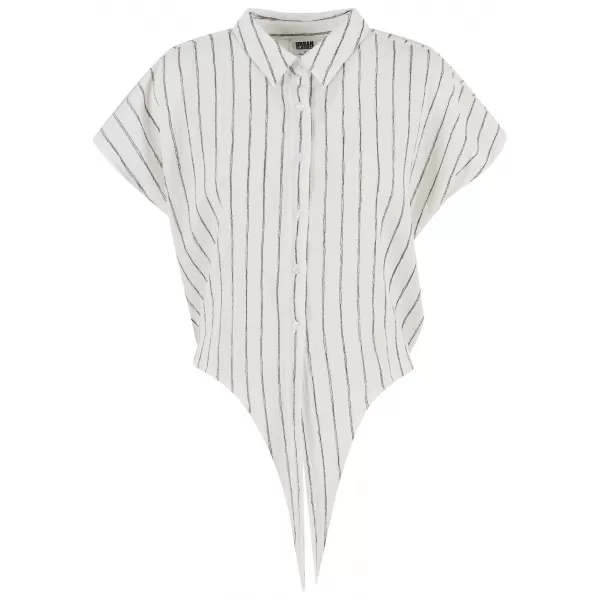  Bluza de dama URBAN CLASSICS TB7474 ALB/NEGRU 