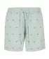 Pantaloni scurți de baie URBAN CLASSICS TB2680 FROT MINT/VINTAGE BLUE