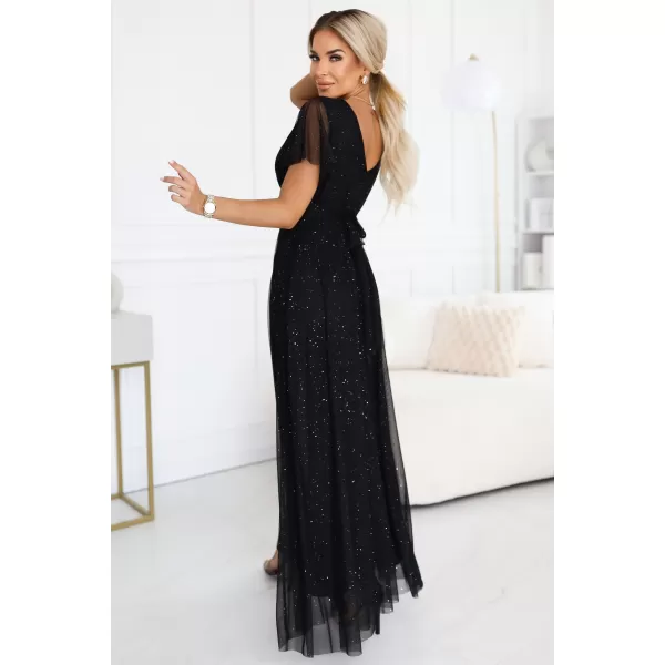  Rochie NUMOCO 635-2 NEGRU 