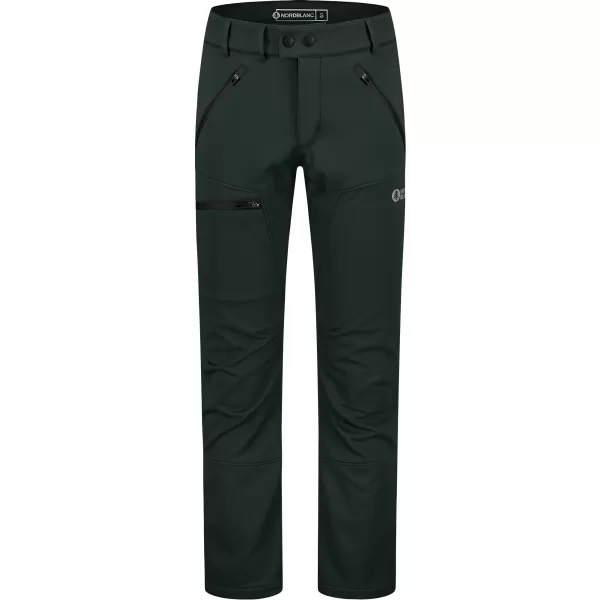  Pantaloni softshell pentru bărbați NORDBLANC THORN NBFPM8266 VERDE ÎNCHIS 