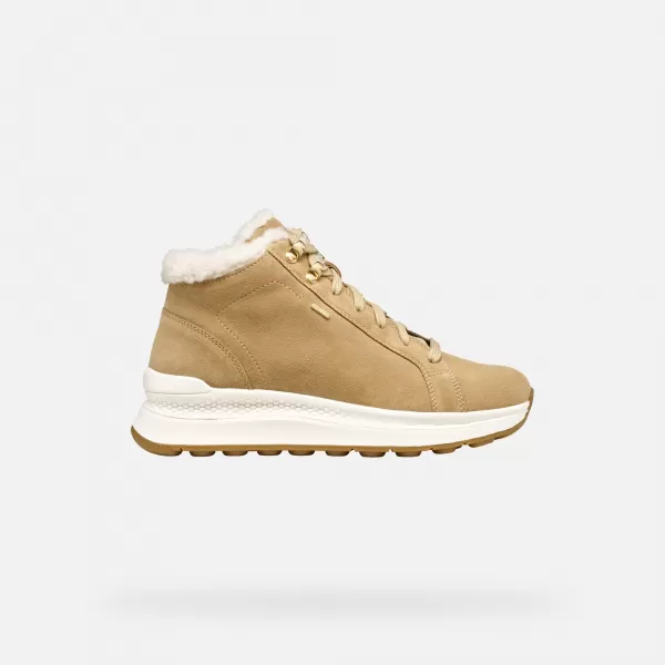  Adidași de damă GEOX SPHERICA ACTIF X2 G009706 MARO DESCHIS 