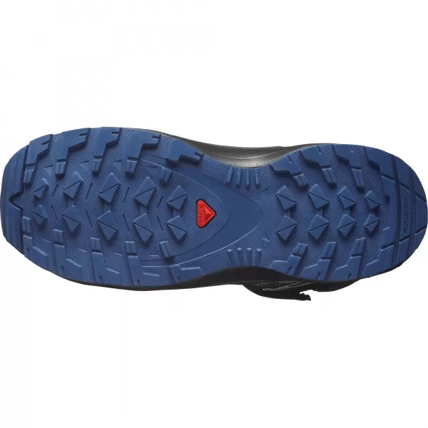  Pantofi pentru copii SALOMON XA PRO V8 WINTER WATERPROOF J TURBULENȚĂ/NEGRU/ALBASTRU ÎNCHIS 