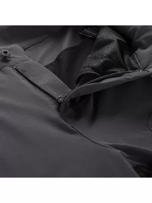 Pantaloni softshell pentru bărbați ALPINE PRO AKAN 2 GRI ÎNCHIS