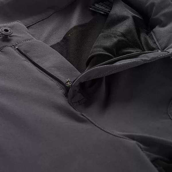  Pantaloni softshell pentru bărbați ALPINE PRO AKAN 2 GRI ÎNCHIS 