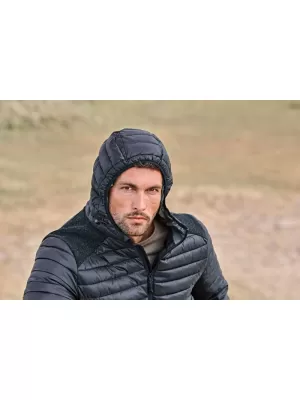Jachetă pentru bărbați TEE JAYS | TJ 9610 GRI SPAȚIAL/GRI MELANGE
