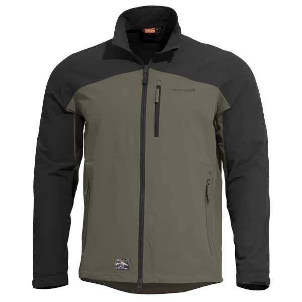  Sacou PENTAGON ELITE LIGHT SOFTSHELL JACKET K08044 MARO GRI/MIX 