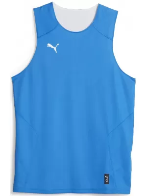 Jersey pentru bărbați PUMA REVERSIBLE PRACTICE JERSEY 67664005 LIMONADĂ ALBASTRĂ ELECTRICĂ