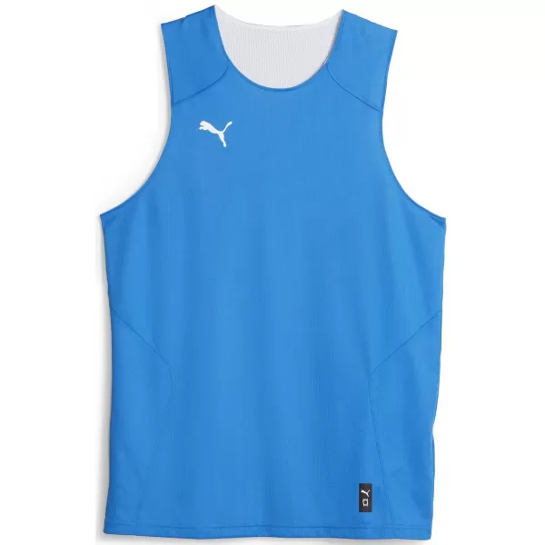  Jersey pentru bărbați PUMA REVERSIBLE PRACTICE JERSEY 67664005 LIMONADĂ ALBASTRĂ ELECTRICĂ 