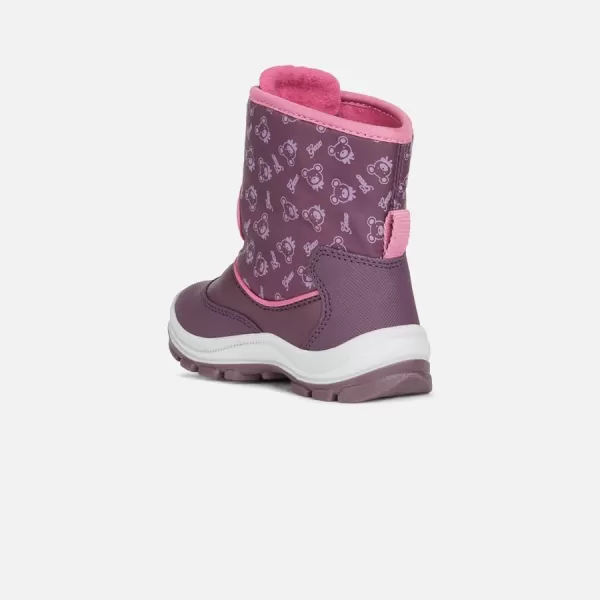  Botine pentru fete GEOX FLANFIL ABX ROZ 