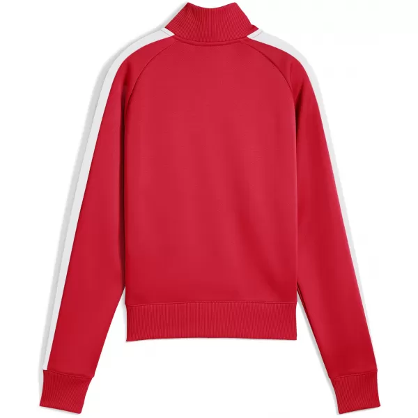  Panoul pentru doamne PUMA T7 ALWAYS ON SHORT TRACK JACKET 62979611 PENTRU TOT TIMPUL ROȘU 
