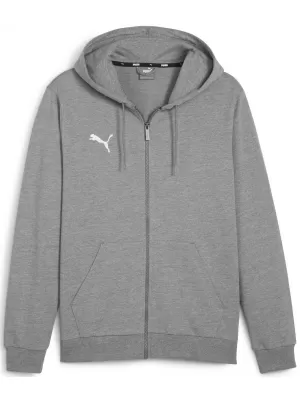 Sacou PUMA TEAMGOAL CASUALS HOODED JACK 658595_33 HEATHER GRI MEDIU/ALB
