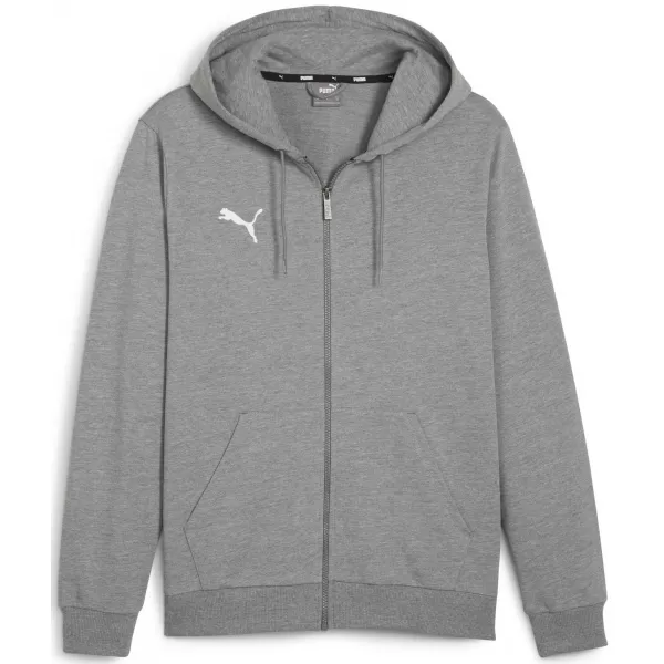  Sacou PUMA TEAMGOAL CASUALS HOODED JACK 658595_33 HEATHER GRI MEDIU/ALB 