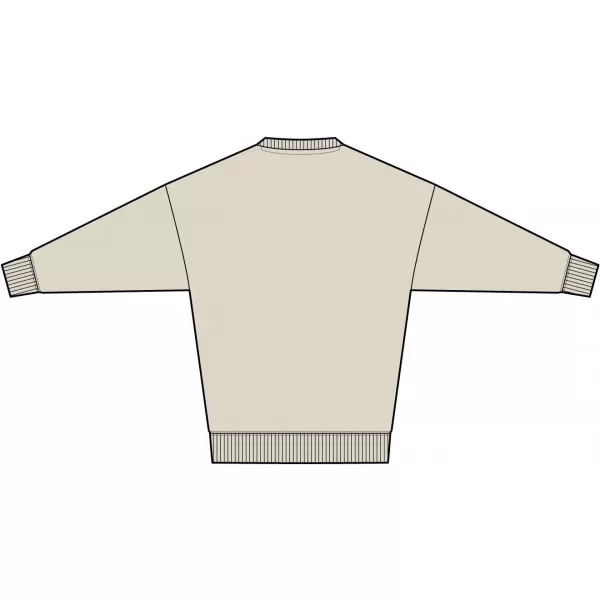  Panoul pentru doamne PUMA ESS OVERSIZED CREW FL 68540087 ZĂPADĂ ALPINĂ 