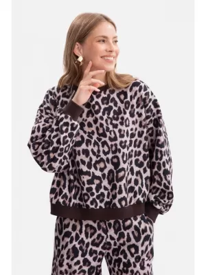 Hanorac de dama BEWEAR B303 MARO