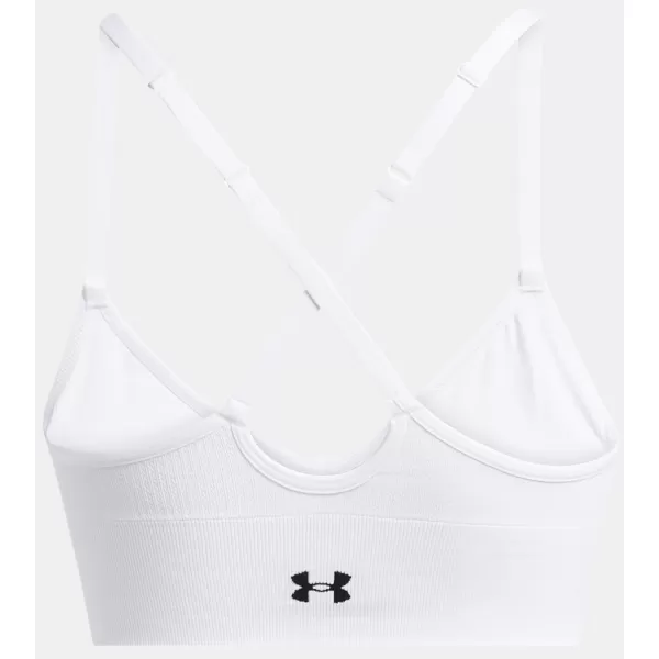  Sutien de damă UNDER ARMOUR VANISH SEAMLESS LOW BRA 1384417-100 ALB 