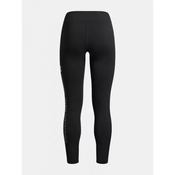  Jambiere pentru fete UNDER ARMOUR UA MOTION BRANDED LEGGING 6006028-003 NEGRU 