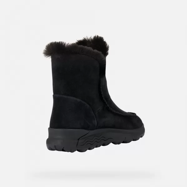  Botine de dama GEOX SPHERICA 4X4 B ABX NEGRU 