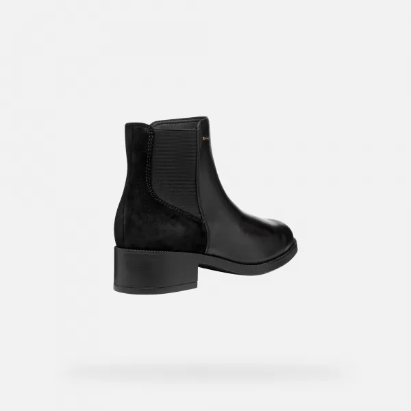  Pantofi de dama GEOX CAMEXIA NP ABX G009580 NEGRU 