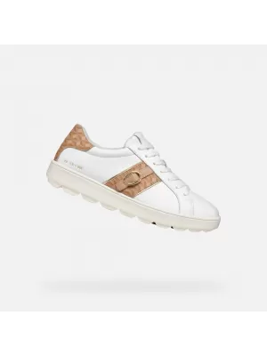 Adidași de damă GEOX SPHERICA ECUB-1 ALB