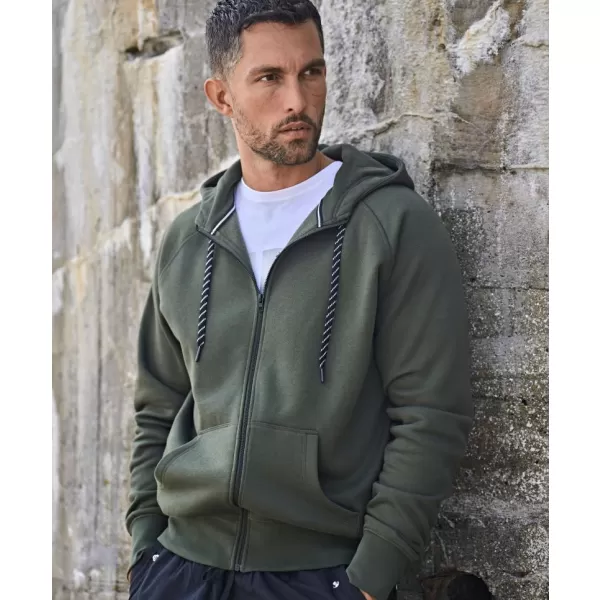  Hanorac pentru bărbați TEE JAYS | TJ 5435 VERDE INTENS 