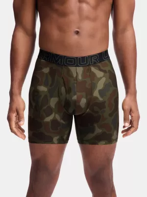 Boxeri pentru bărbați UNDER ARMOUR M UA PERF TECH (3KS) 1383879-392 NEGRU CU ORAN SOLAR