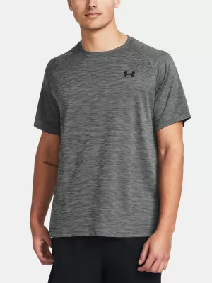 Tricou pentru bărbați UNDER ARMOUR UA TECH TEXTURED SS 1382796-025 GRI