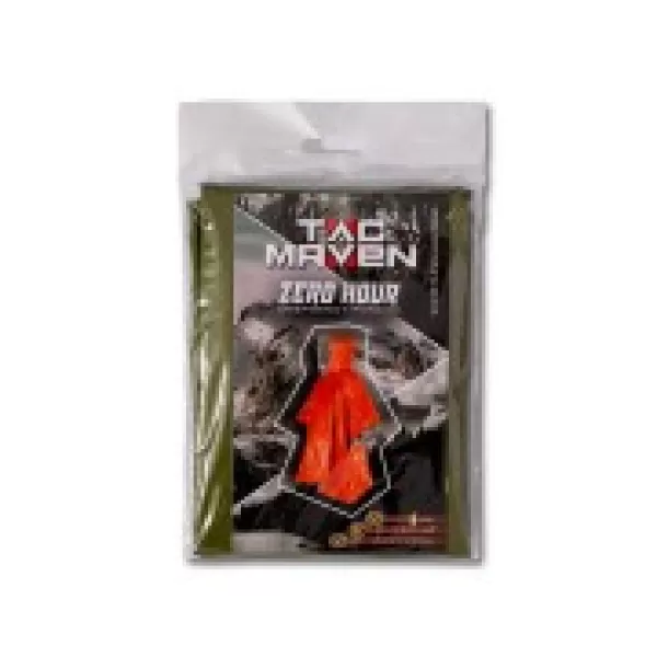  Un poncho PENTAGON ZERO HOUR EMERGENCY PONCHO D20103 VERDE MĂSLINIU 