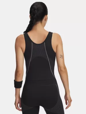 Maieu de damă UNDER ARMOUR UA VANISH SEAMLESS TANK 6000640-004 NEGRU