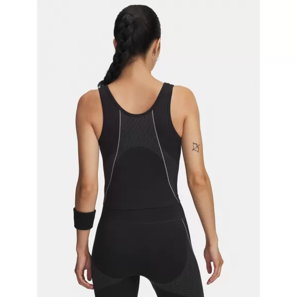  Maieu de damă UNDER ARMOUR UA VANISH SEAMLESS TANK 6000640-004 NEGRU 