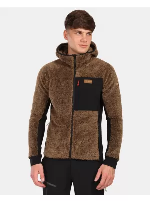 Hanorac pentru bărbați din fleece KILPI NORKA-M ZM0204KI MARO