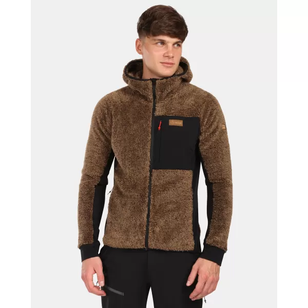  Hanorac pentru bărbați din fleece KILPI NORKA-M ZM0204KI MARO 