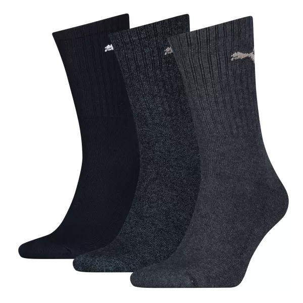  Șosete pentru bărbați PUMA CREW SOCK 3P 88035503 MARINA 