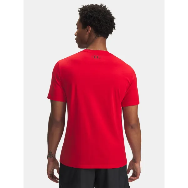  Tricou pentru bărbați UNDER ARMOUR UA GL FOUNDATION UPDATE SS 1382915-601 ROŞU 