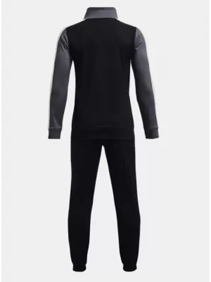 Trusa pentru baieti UNDER ARMOUR UA RIVAL CB KNIT TRACK SUIT 1373978-044 GRI