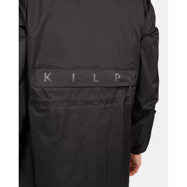  Pelernă de ploaie pentru bărbați KILPI TEAM RAINCOAT-U ZU0105KI NEGRU 