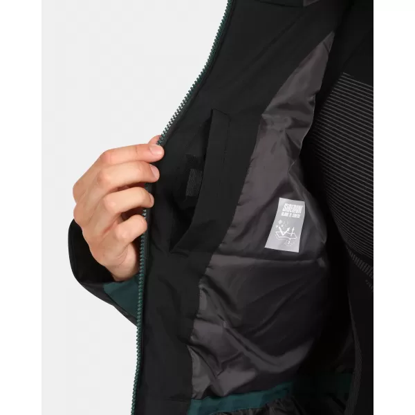  Jachetă de schi pentru bărbați KILPI FLIP-M ZM0113KI VERDE 