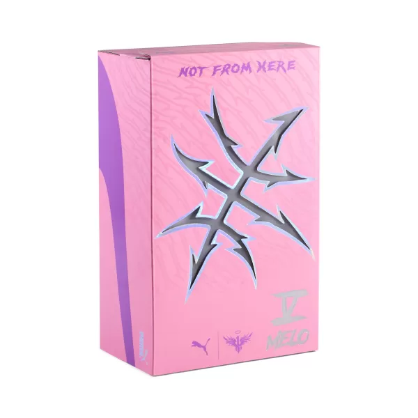  Pantofi pentru bărbați PUMA MB.05 WORLD TOUR 31212901 SOARE A LOVIT/MAGENTA PURĂ 