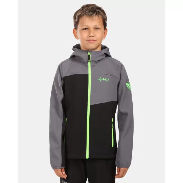  Jachetă softshell pentru copii KILPI RAVIO-J ZJ0105KI NEGRU 