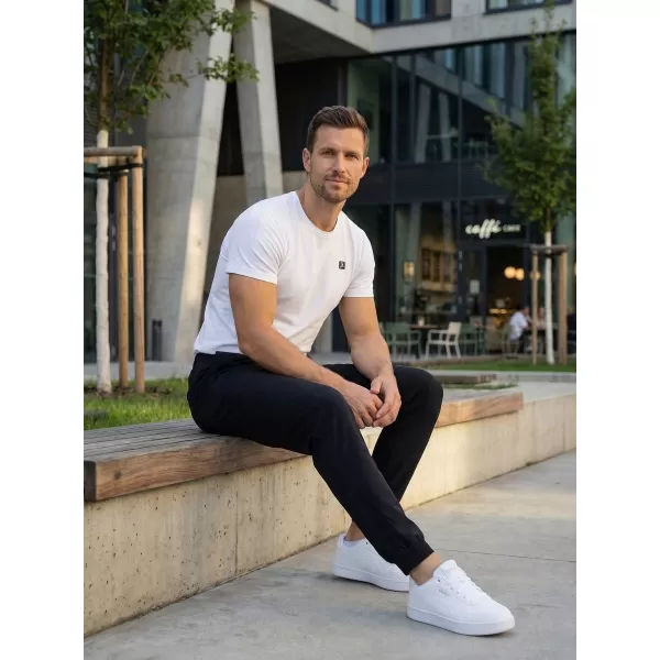  Pantaloni pentru bărbați ALTISPORT ATS JOGGER CLASSIC - FIT NEGRU 