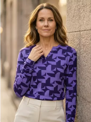 Tricou pentru femei ALTISPORT GINA VIOLET