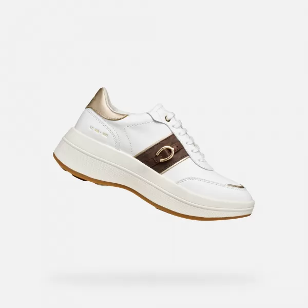  Adidași de damă GEOX SPHERICA ECUB-3 G009710 ALB 