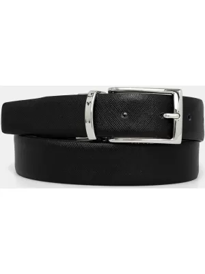 Cureaua pentru barbati GEOX U35K5AB0076C0630 NEGRU