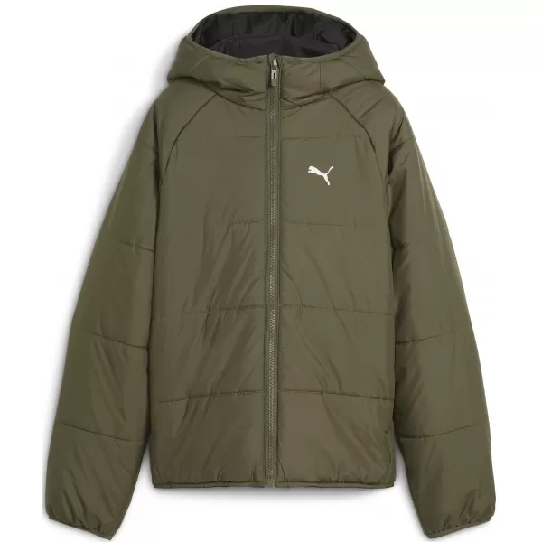  Sacou PUMA REVERSIBLE PUFFER JACKET 68840781 LOBEN GREEN 