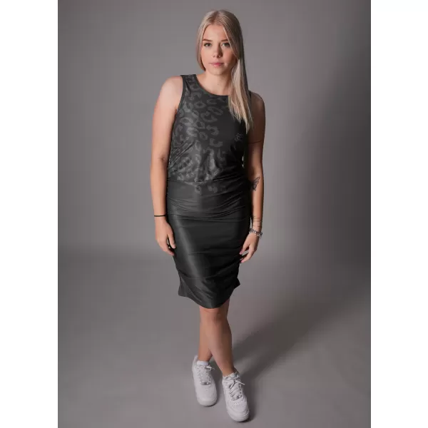  Rochie premium dama ALTISPORT VOJ/ALW047SAT03 NEGRU 