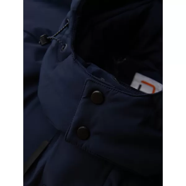  Geacă de iarnă pentru bărbați OMBRE OM-JAHP-0306 ALBASTRU MARIN 