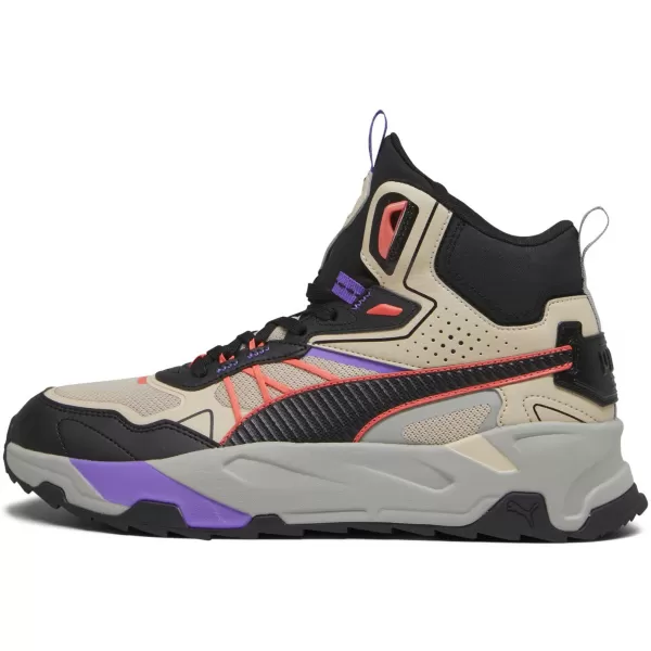  Cizme PUMA TRINITY MID HYBRID 39232703 GRANOLA/CORAL NEGRU/APRINS 